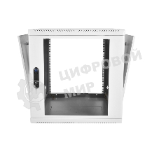 Шкаф телеком. настенный разборный 15U (600х550), съемные стенки, дверь стекло (ШРН-М-15.500) (1 коробка)