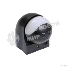 Датчик движения IEK LDD10-010-1100-002ДД 010 черный, макс. нагрузка 1100Вт, угол обзора 180град., дальность 10м, IP44