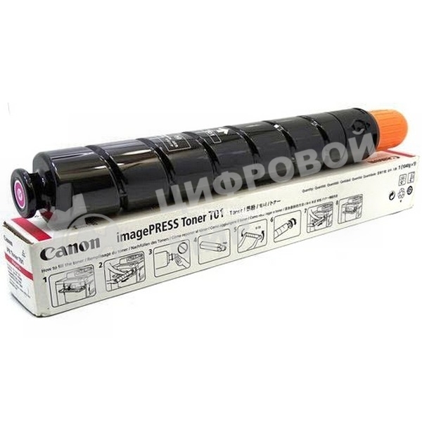Тонер лазерный Canon TONER T01 пурпурный (59 500 стр) для Canon imagePRESS C710, C810, C910