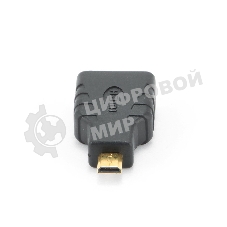 Переходник Gembird Переходник HDMI-microHDMI 19F/19M, золотые разъемы, пакет