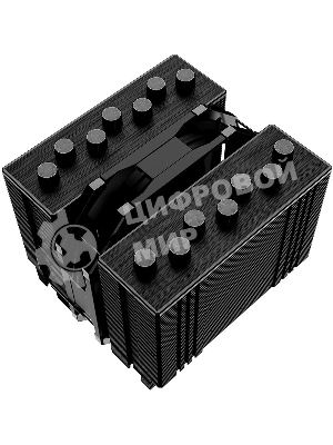 Кулер ID-COOLING SE-207-XT SLIM черный 120мм алюминий/медь 1800rpm 35db 4-pin 220W 135мм