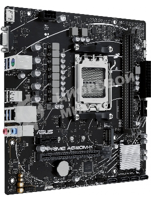 Материнская плата ASUS PRIME A620M-K, AM5, AMD A620, 2xDDR5, 4xSATA, 1xM.2, 1xPCI-E 4.0 x16, 1xPCI-E x1, 1xHDMI, 1xVGA, 1x 1Gb LAN, 4xUSB-A 3.2 Gen 1, 2xUSB-A 2.0, 3x3.5 мм, 7.1, Micro-ATX