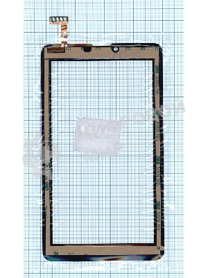 Сенсорное стекло (тачскрин) DEXP Ursus S270 3G, черное