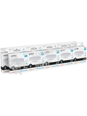 Лампа светодиодная Gauss Elementary 11Вт цок.: GX53 таблетка 220B св. свеч. бел. нейт. Tablet (упак.: 10 шт)