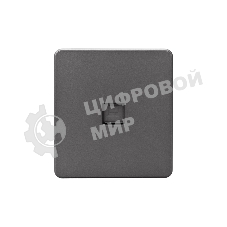 Розетка компьютерная Kranz ROUND RJ45 кат6 с/у титан