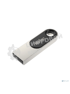 Флешка USB Netac U278 (NT03U278N-008G-20PN), 8Gb, USB 2.0, R/W 50/10, серебристый/черный