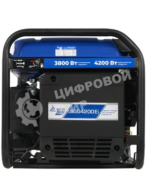 Электрогенератор бензиновый инверторный ТСС SGG 4200Ei, 4.8 кВт, 74 дБ, 35 кг