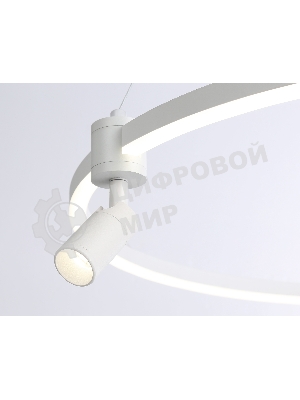 Светильник Ambrella light FL5292/1+3 WH белый 54W 3000K/4200K/6400K+4200K D600*1200 (ПДУ ИК)