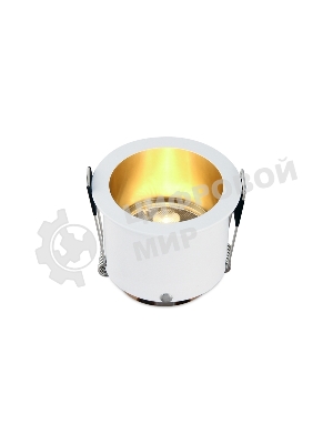 Светильник Ambrella light TN211 WH/GD белый/золото GU5.3 D68*57