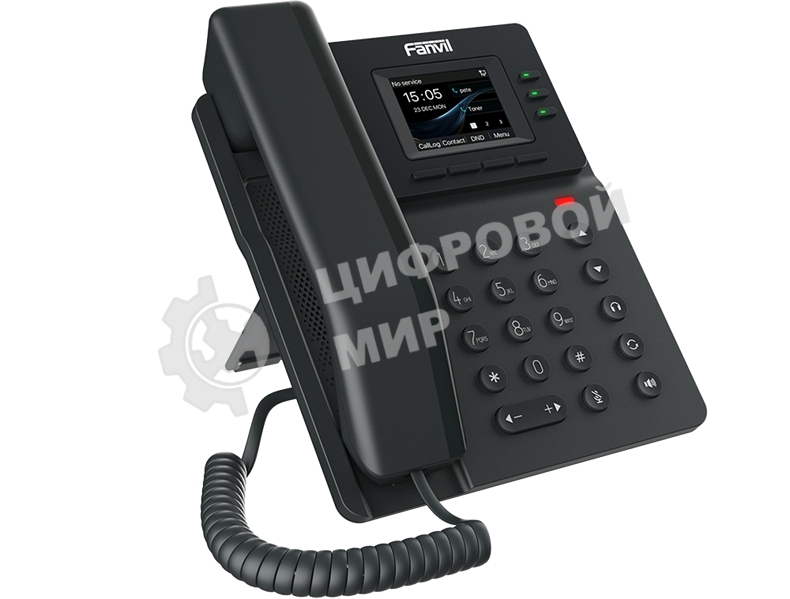 SIP телефон Fanvil V60G(Замена X303G), 4 SIP-акк., 2,4