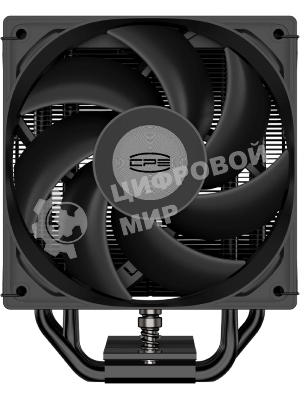 Кулер для процессора PCCooler RT500 Digital черный 120мм алюминий+медь 2200rpm 32db 4-pin 240W