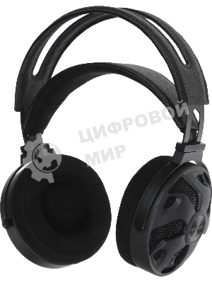 Проводные наушники FiiO FT3 350 Ом черный, полноразмерные, Jack 3.5/4.4/6.35/XLR