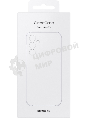 Чехол (клип-кейс) Samsung для Samsung Galaxy A25 Clear Case A25 прозрачный (EF-QA256CTEGRU)