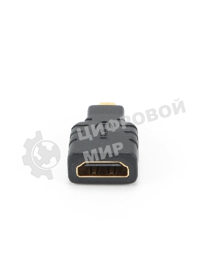 Переходник Gembird Переходник HDMI-microHDMI 19F/19M, золотые разъемы, пакет