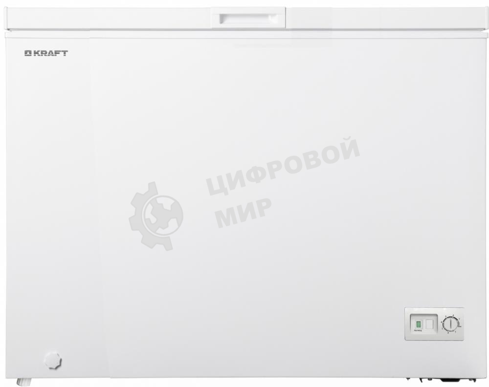 Морозильный ларь Kraft BD(W)-310QX белый, 290л