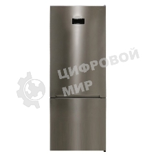 Холодильник Sharp SJ492IHXI42R стальной двухкамерный 333/128л морозилка снизу, No Frost