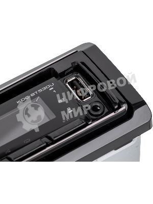 Автомагнитола Kenwood KDC-BT530U, 1 DIN, CD, Bluetooth, USB Type-A, AUX, съёмная панель