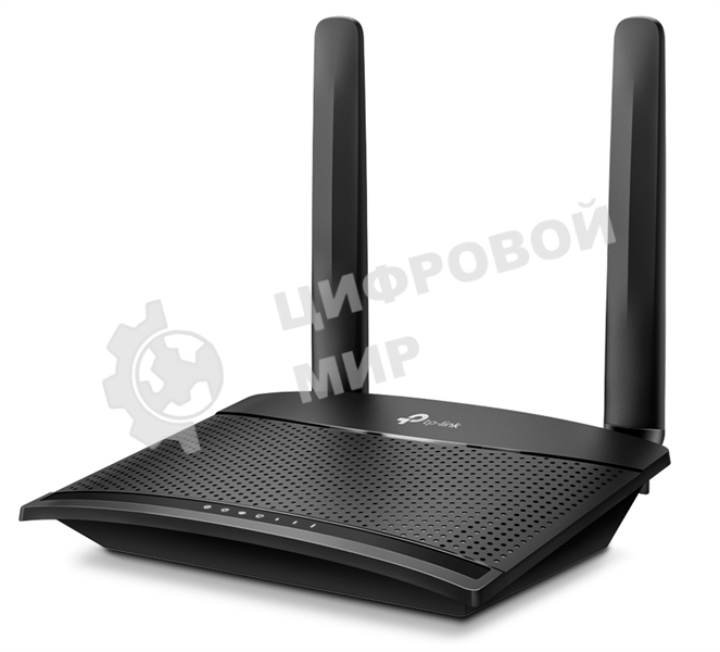 Роутер беспроводной TP-Link TL-MR100 N300 10/100BASE-TX/4G(3G) cat.4 черный