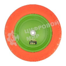 Колесо полиуретановое Сибртех 4.80/4-8, длина оси 90мм, подшипник 20 мм