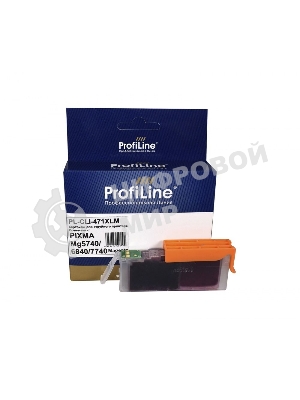 Картридж струйный ProfiLine PL-CLI-471 XLM для принтеров Canon PIXMA MG5740/MG6840/MG7740/TS5040/TS6040/TS8040/TS9040 с чернилами Magenta