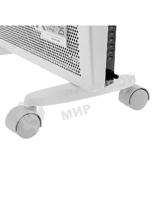 Конвектор электрический гибридный Denzel HybridX-1000 белый, 1000 Вт, 20 м2, термостат, дисплей