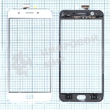 Сенсорное стекло (тачскрин) для OPPO A59S, белое