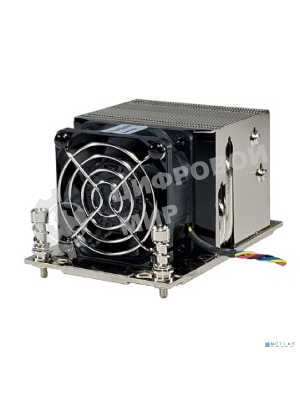 Кулер для сервера Ablecom ACL-S20080 серебристый, 60 мм, алюминий/медь, 8400 об/мин, 52 дБ, 4 pin, 290 Вт, 64 мм