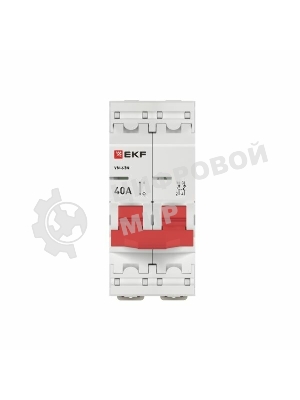 Выключатель нагрузки 2п 40А ВН-63N PROxima EKF S63240