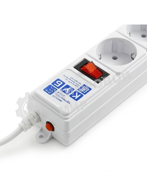 Сетевой фильтр Powercube SPG-B-6-WHITE 1.9 м, 5 розеток, белый, коробка