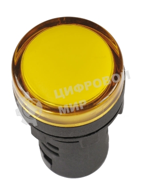 Арматура светосигнальная AD-16DS 24В AC/DC жел. IEK BLS10-ADDS-024-K05-16