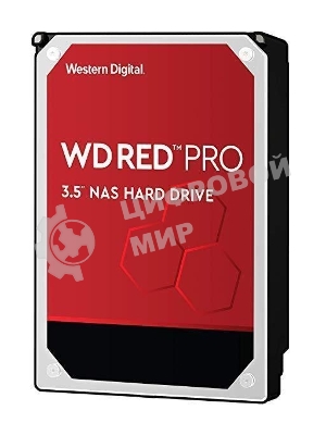 Жесткий диск WD Original SATA-III 16Tb WD161KFGX NAS Red Pro (7200rpm) 512Mb 3.5