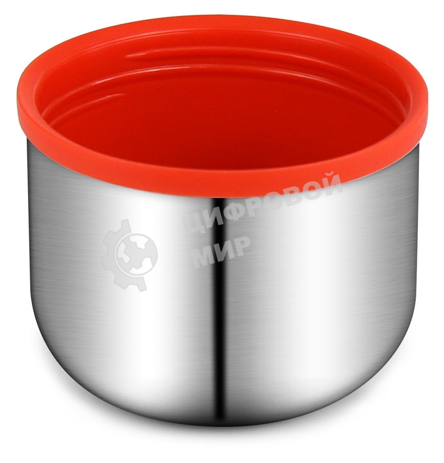 Термос Starwind 10-1000 1 л. серебристый/красный, картонная коробка