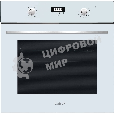 Встраиваемый электрический духовой шкаф Evelux EO 635 PW, белое стекло