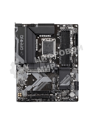 Материнская плата Gigabyte B760 GAMING X, LGA 1700, Intel B760, 4xDDR5, 4xSATA, 3xM.2, 1xPCI-E 4.0 x16, 2xPCI-E 3.0 x1, 1xHDMI, 1xDP, 1x 2.5Gb LAN, 1xUSB 3.2 Gen 2, 1xUSB 3.2 Gen 1, 5xUSB 2.0, 6x3.5 мм, 7.1, ATX