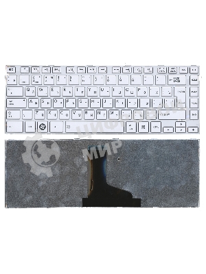 Клавиатура для ноутбука Toshiba Satellite L800 L830 белый