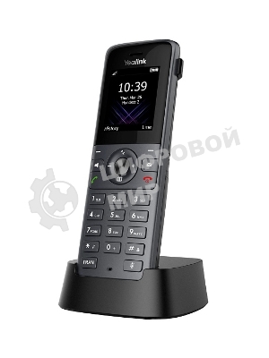 Телефон DECT-трубка Yealink W74H черный