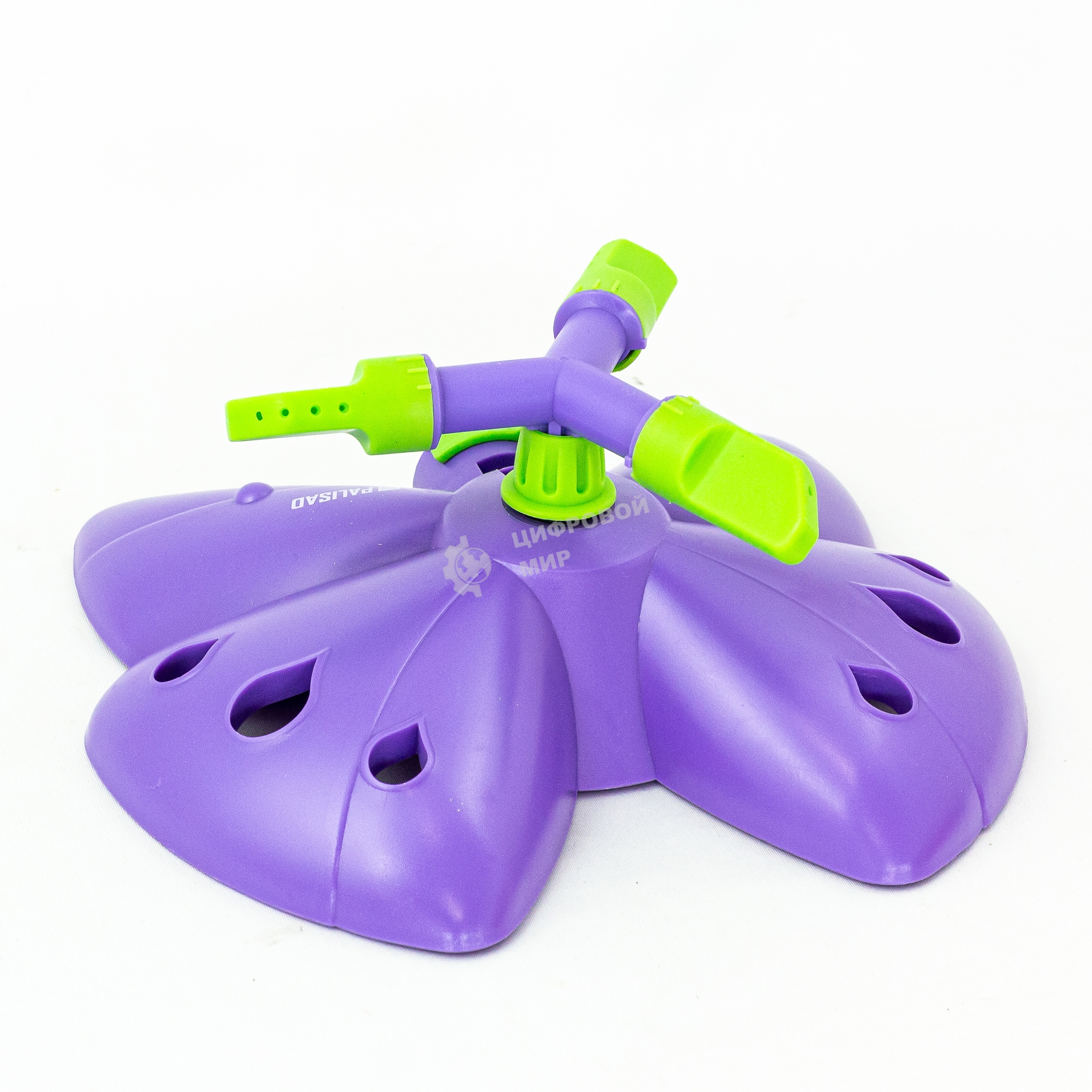 Разбрызгиватель вращающийся Palisad Бабочка, 3 лопасти, с регулировкой