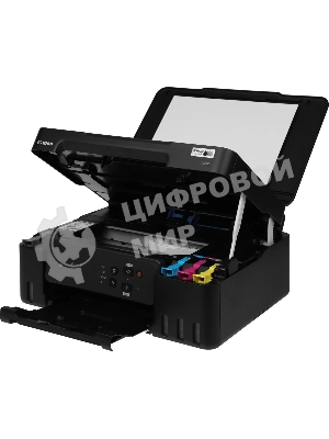 МФУ струйное Canon PIXMA G3430 (5989C009), A4, цветное, печ. 11 стр/мин. (ч/б) 6 стр/мин. (цвет), скан. до 3.16 стр/мин., 4800 x 1200 dpi (печать) 600x1200dpi (скан.), USB, Wi-Fi, Air Print, Mopria