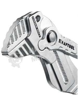 Клещи KRAFTOOL VISE-WRENCH X, 180 мм, клещи переставные-гаечный ключ