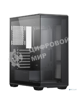 Корпус XASTRA Q600-0F-UC Black ATX/Aquarium/Screewless/no fans/Type-C/ Q600-0F-UC