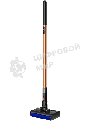 Пылесос вертикальный Dyson Pencil Wash оранжевый, питание от аккумулятора, 50 Вт, уборка влажная, пылесборник 0.34 л
