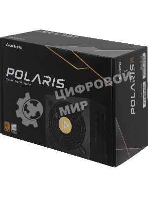 Блок питания Chieftec Polaris PPS-750FC, 750Вт, 80 PLUS Gold, 120мм, модульный, черный