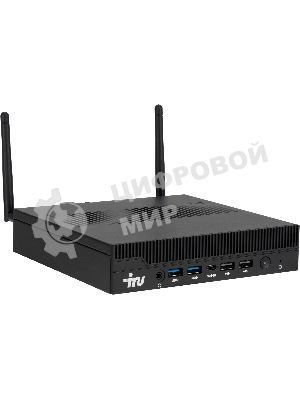 Неттоп IRU Tactio 310H6ITF i3 12100 (3.3) 8Gb SSD256Gb UHDG 730 без ОС GbitEth WiFi BT 120W черный (RUS) (2164456)