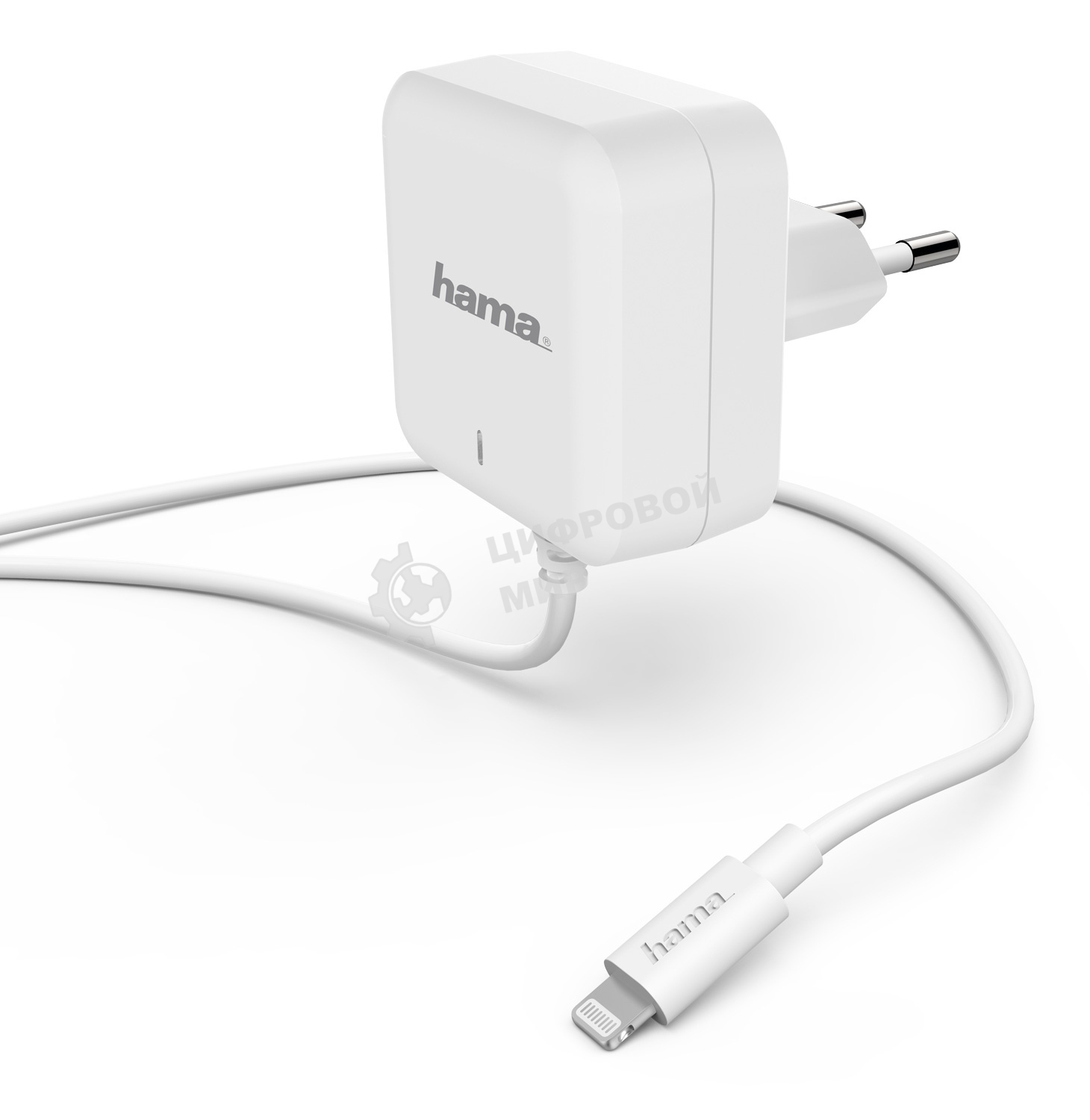 Сетевое зар./устр. Hama H-183318 3A PD для Apple белый (00183318)