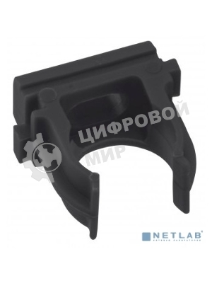 Крепеж-клипса d25 мм Plast PROxima черный (уп. 10 шт) EKF derj-z-25b