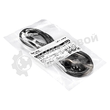 Кабель питания ExeGate Power EC-1,8P (C13 угловой->C14, VDE-250V-3*0.75мм2, медь, черный, 10A, 1.8м)