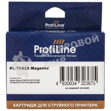 Картридж струйный ProfiLine PL-0923N для принтеров Epson StylusC91/CX4300/TX106/TX109/TX117/TX119/T26/T27 Magenta водн