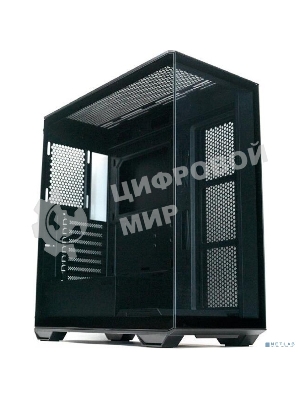 Корпус XASTRA Q600-0F-UC Black ATX/Aquarium/Screewless/no fans/Type-C/ Q600-0F-UC