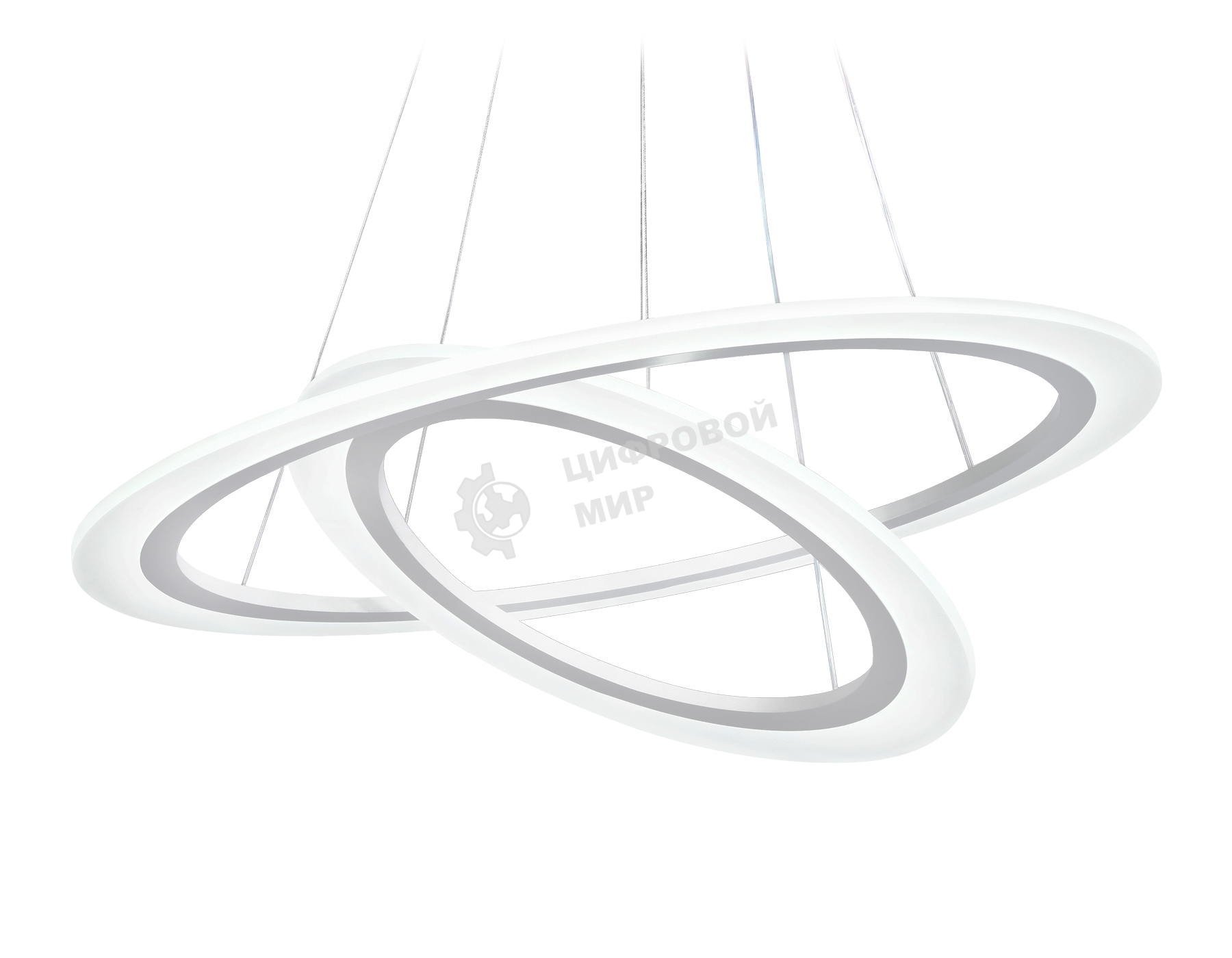 Светильник Ambrella light FA4355/2 WH белый 78W 3000K/4200K/6400K D580*670 (ПДУ РАДИО 2.4G)