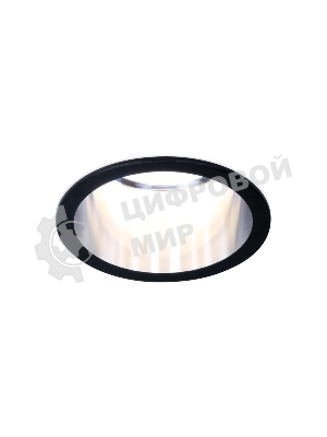Светильник Ambrella light TN212 BK/CH черный/хром GU5.3 D68*57